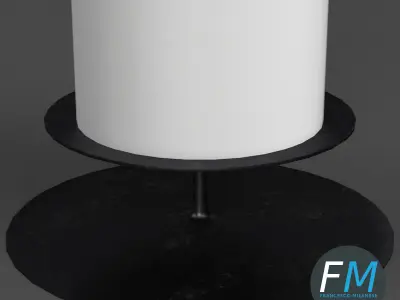 Small Candle 3D model