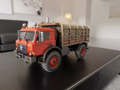combat truck 3D print model by CRS3D