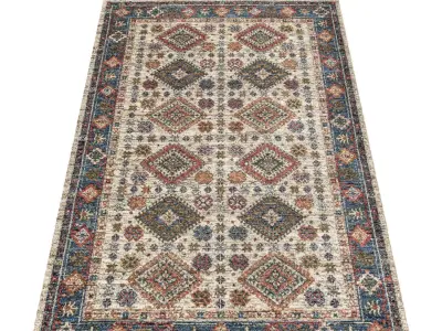 Rug Set 1441 3D model