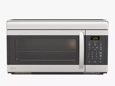 LG Non Sensor Over The Range Microwave Oven 3D model