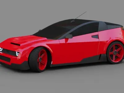 Concept car 3D model