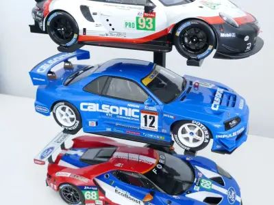 Model Car Stand Display 1 to 18 3D print model