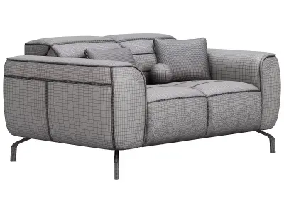 Zenith Function Sofa C320 By Natuzzi 01 3D model