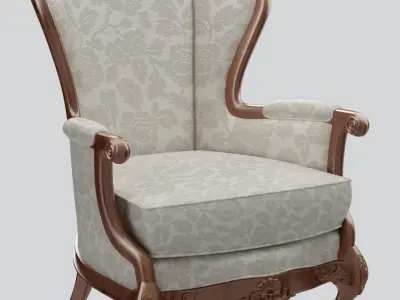 classic armchair 3D model