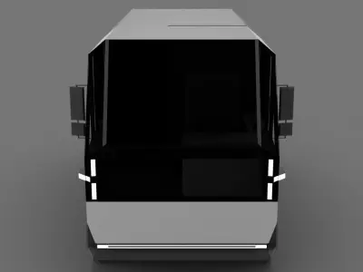 Canoo MPDV 2 Low-poly 3D model