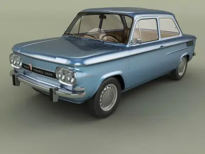 NSU Prinz TT 3D model