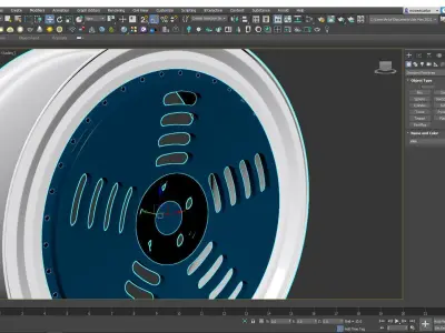 Rotiform wheel 3D model purchase