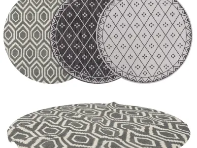 Rugs No 713 Low-poly 3D model