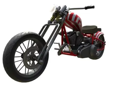 High detailed Bobber model from GTA 5 Free low-poly 3D model