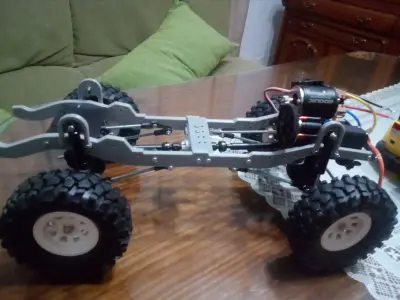Transfer case RC car 3D print model