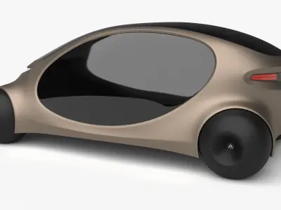 Concept Car 3D model V3