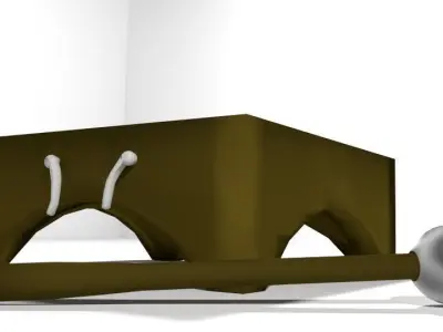 Musical Instrument Canang 3D model