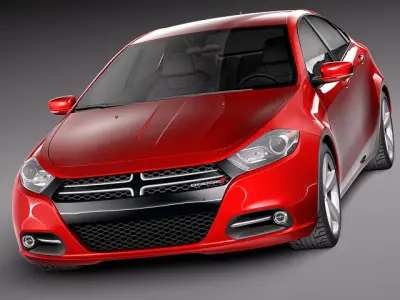 Dodge Dart 2013 3D model purchase