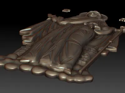 Mother of God Abbes of Holy Mountain 3D model