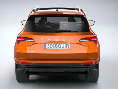 Skoda Karoq 2022 3D model