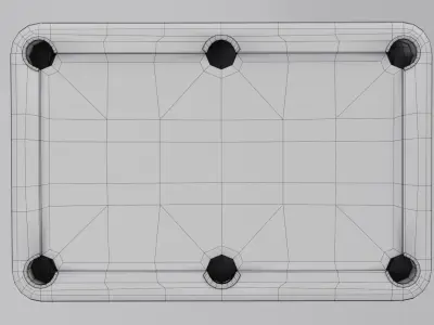 Billiards Table 3D model