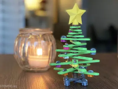 STEMFIE Desktop Christmas Tree Free 3D print model