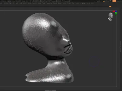 Modern Abstract Decorative sculpture 3d print model 27 3D print model