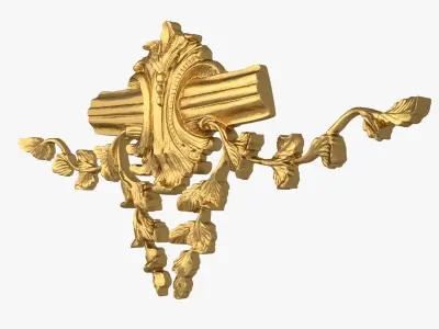 Classic decor ornament 242 3D model