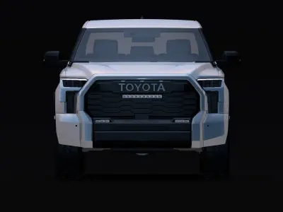 2022 Toyota Tundra Low-poly 3D model