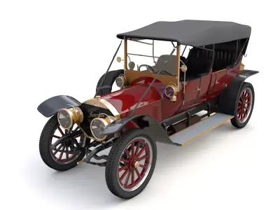 Mercedes 28 60 HP  Phaeton 1911 3D model