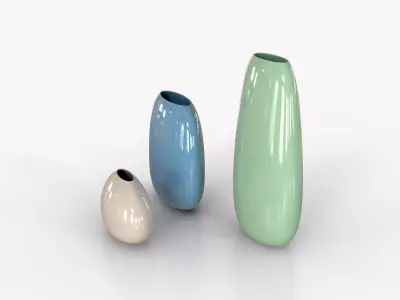 Calligaris Flavour Set Low-poly 3D model