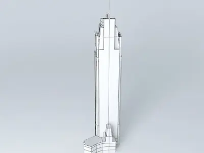 Oriental International Financial Plaza  Free 3D model