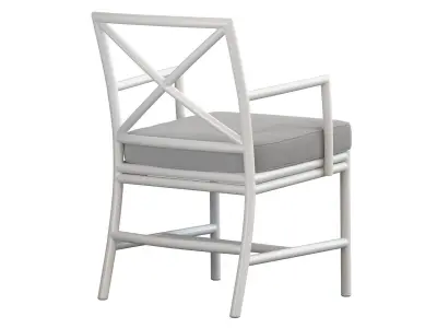 Lincoln brooks La Cruz Carver Chair Outdoor 3D model