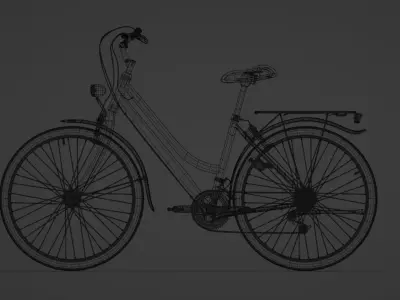 Generic Bike 3D model