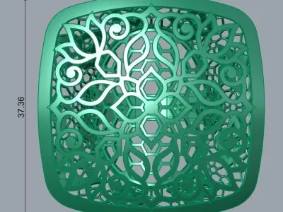 Umbrella Ring 3D print model