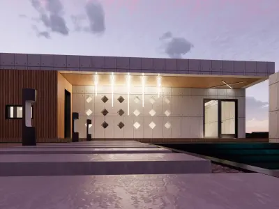 Modern Vila  3D model