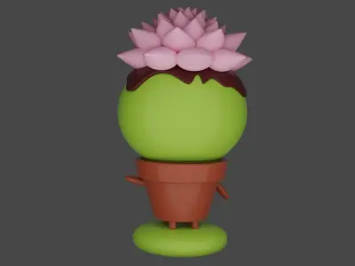 cactus 3D print model