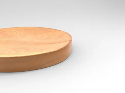 Cyu Split Bowl Low-poly 3D model