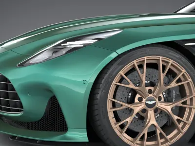 Aston Martin DB12 2024 3D model