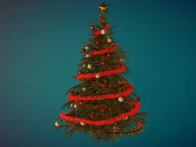 Christmas tree 3D model