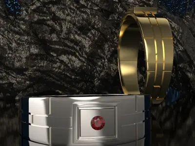 Jewellery ring  3D print model