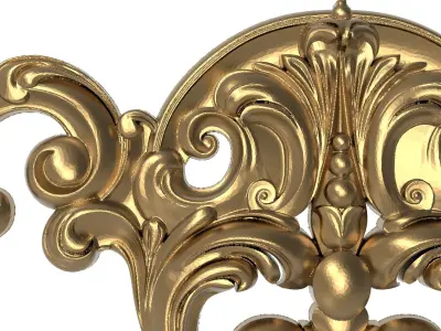  decorative pattern ready for 3D printing 3D model