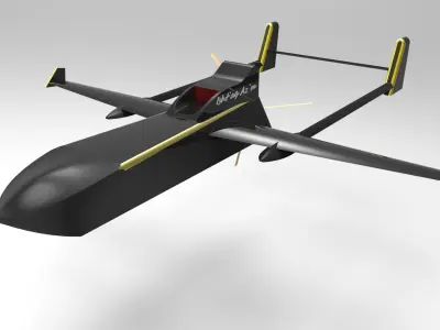 UAV Drone Free 3D model