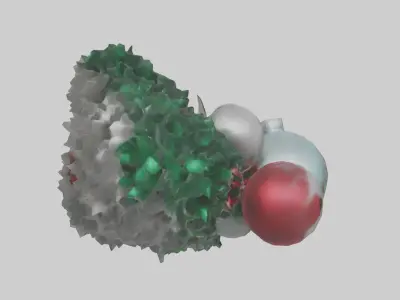 Christmas Ornaments model 3D model
