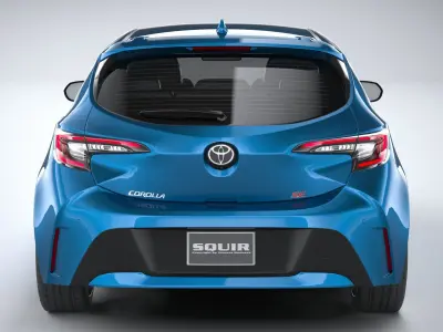 Toyota Corolla Hatchback 2023 3D model