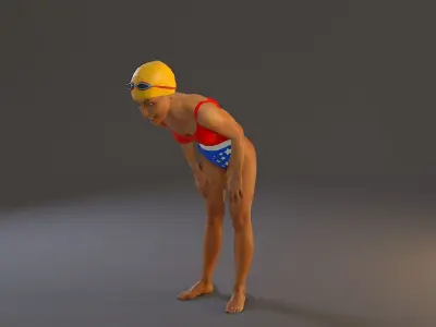 Swwimming Pool Female BCC 2130 004 3D model