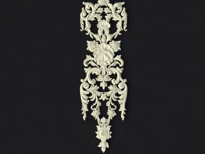 dekor ornament 3D model 22