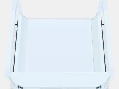 EXCEPTIONELL Drawer high with push to open 7 Low-poly 3D model