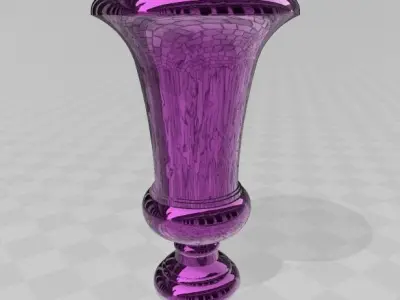 Classical urn vase  3D print model