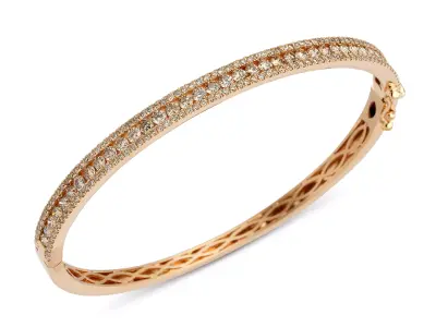 Diamond Bracelet 3D print model get
