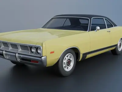 Dodge Polara 1969 3D print model