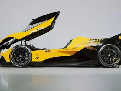 Corvette CX-R 3D model
