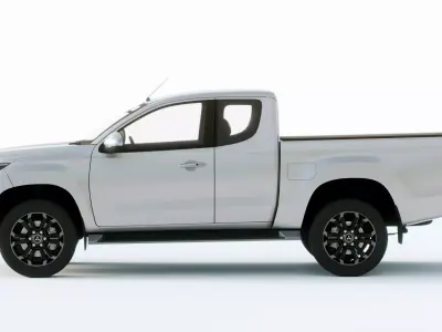 Mitsubishi L200 Extended Cab 2019 3D model