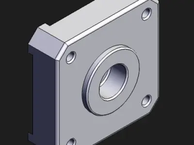 Stepper Motor 3D model