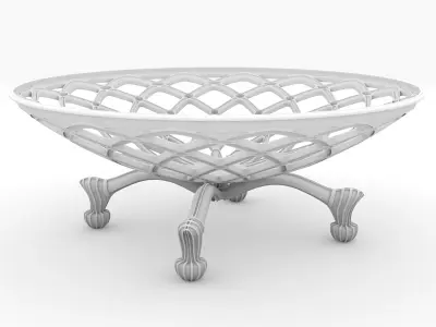 fruit bowl 3D print model